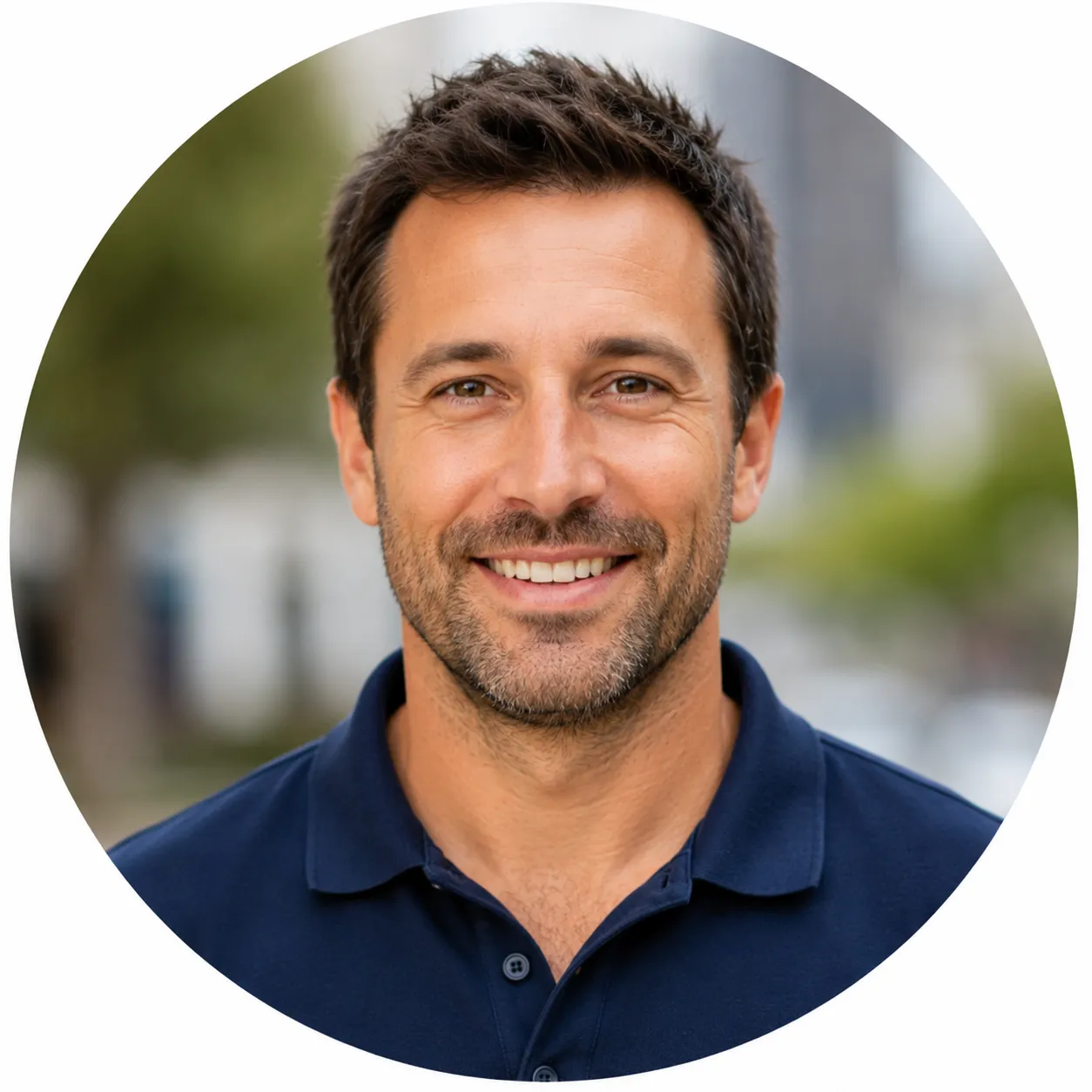 Michael R. from Brunswick sharing his five-star review of Plumb Construct's plumbing services in Melbourne