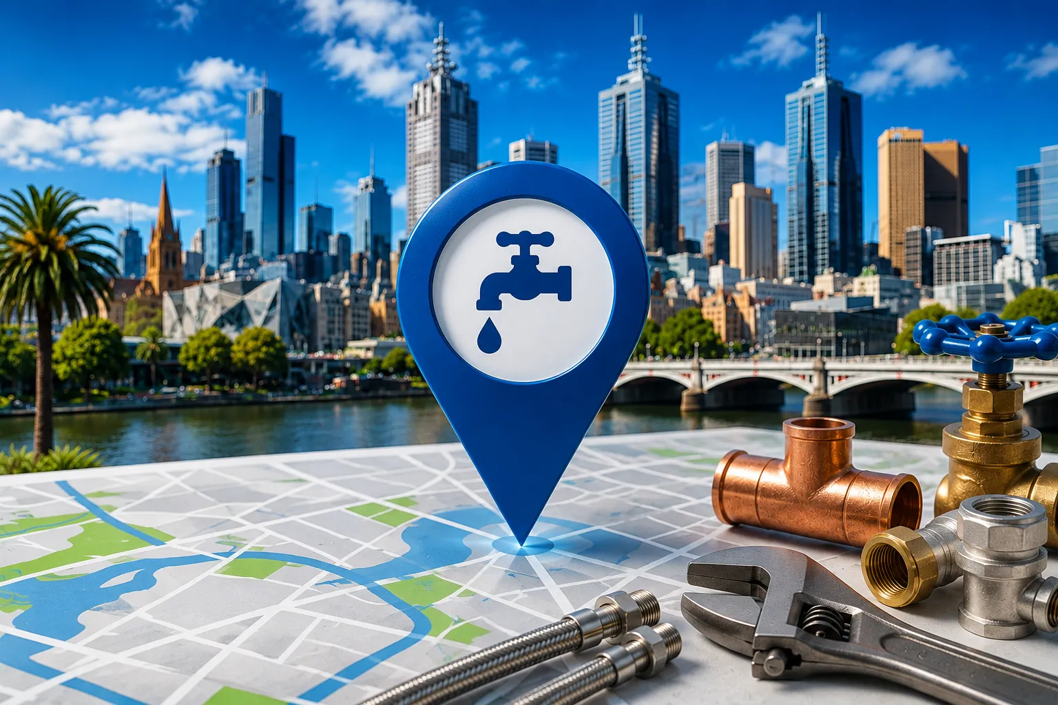 Licensed Plumb Construct plumber providing reliable residential, commercial and healthcare plumbing services across Melbourne