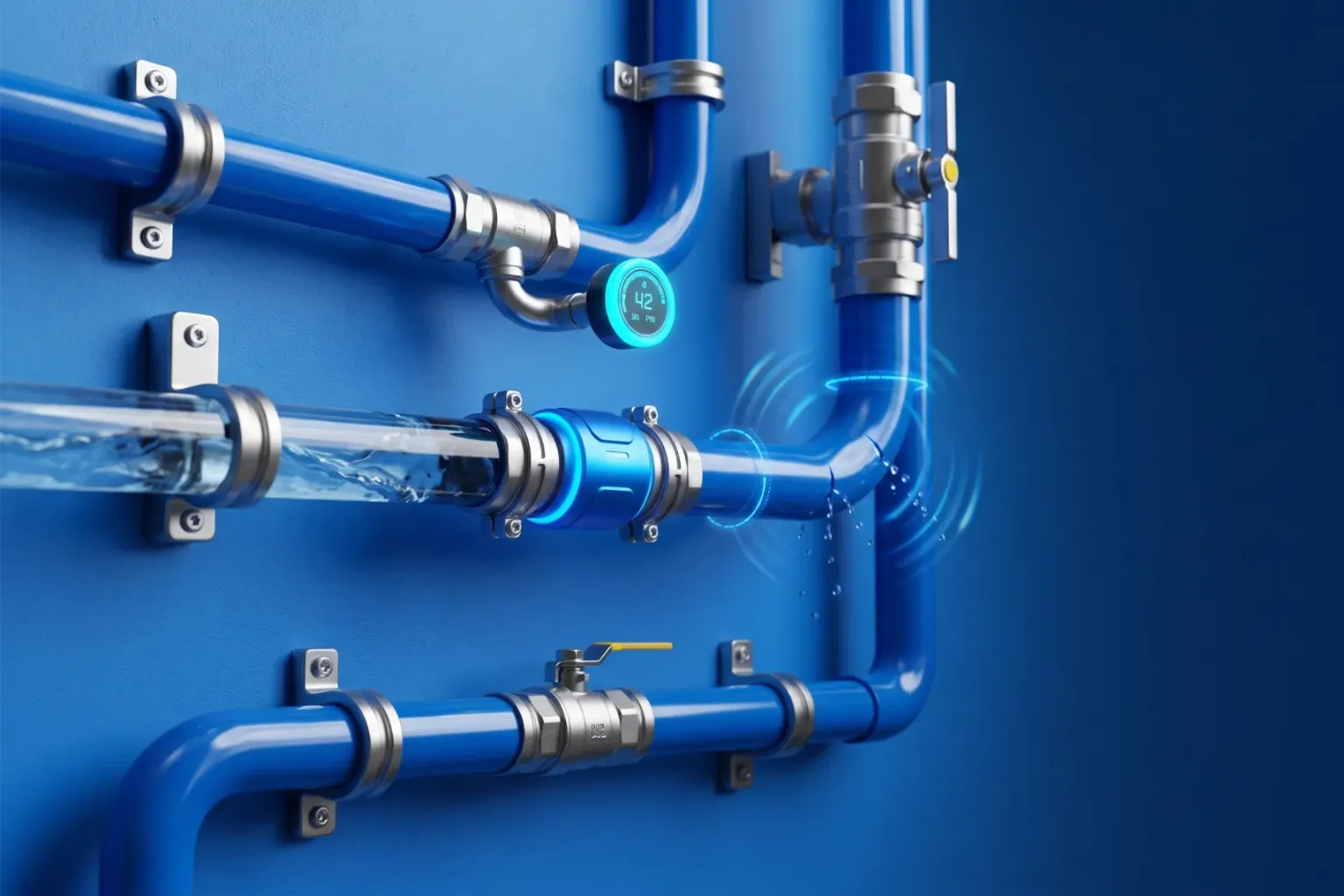 Licensed plumber using advanced leak detection equipment to locate a hidden water leak in Melbourne.